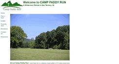 Desktop Screenshot of camppaddyrun.org